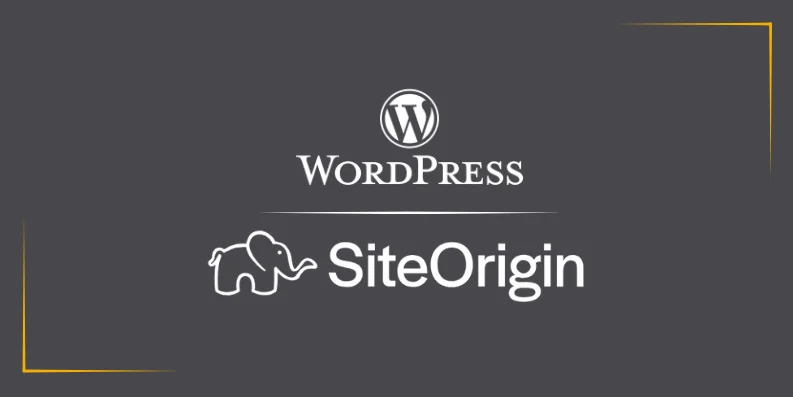 SiteOrigin ile Site Oluşturma